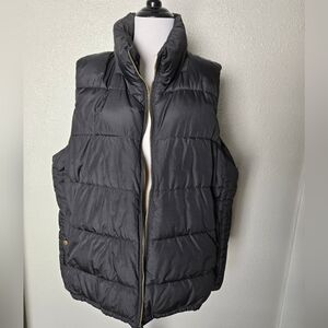 XXL Black Old Navy Puffer Vest Excellent Condition
